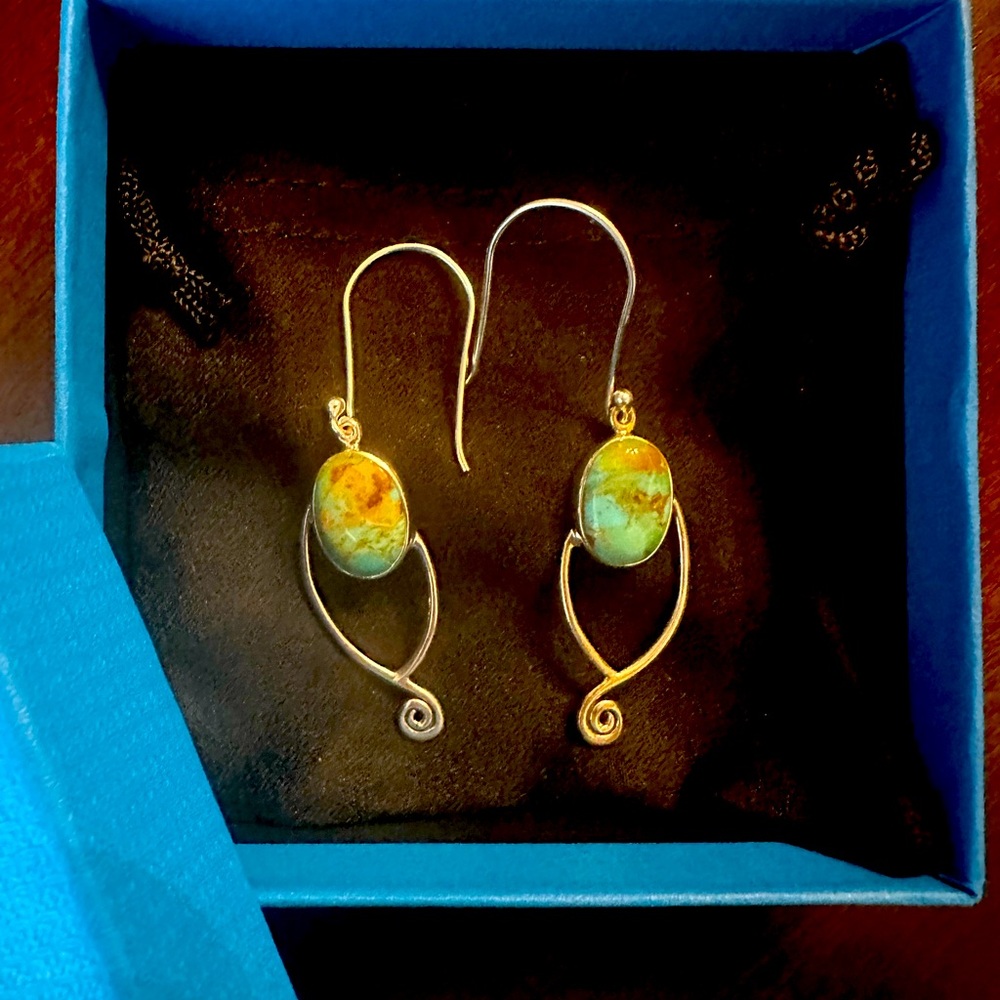 Turquoise Dangle Earrings